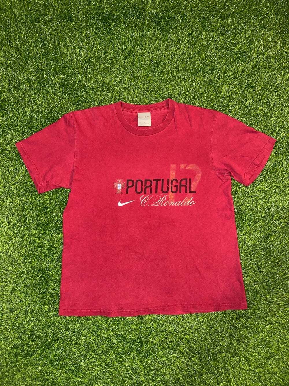 Nike Portugal C. Ronaldo 17 T-Shirt Size M Red